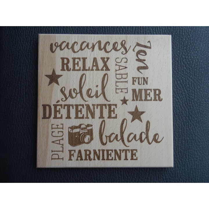 Dessous de plat personnalisé