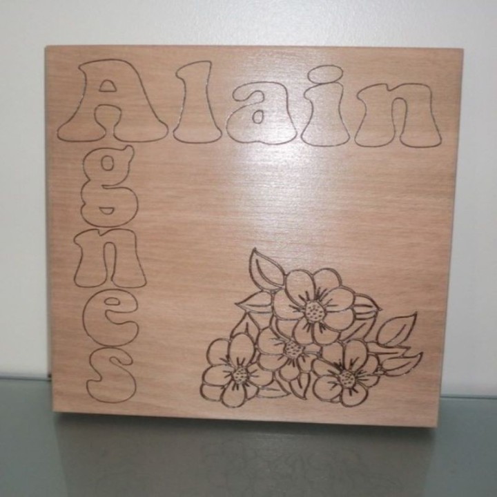 Dessous de plat personnalisé