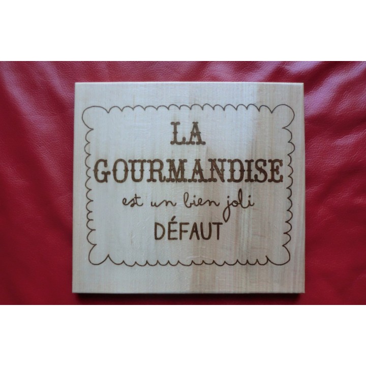 Dessous de plat personnalisé