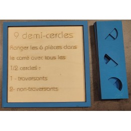 Les 9 demi-cercles